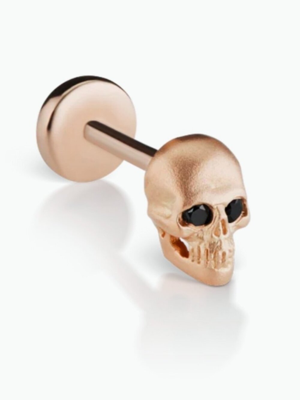 Maria Tash Rose Gold Skull